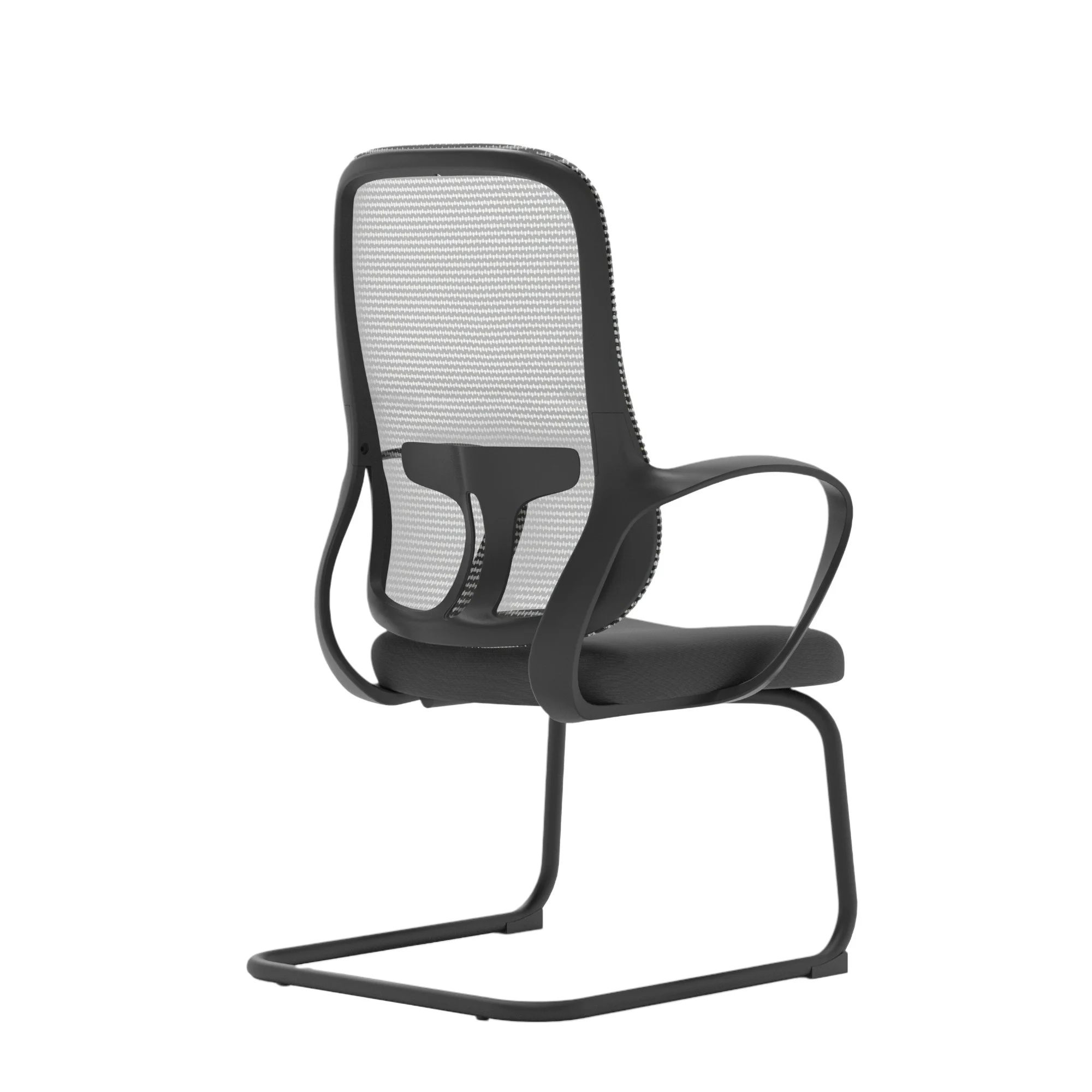 Посетителски стол RFG Mojito M сив-черен